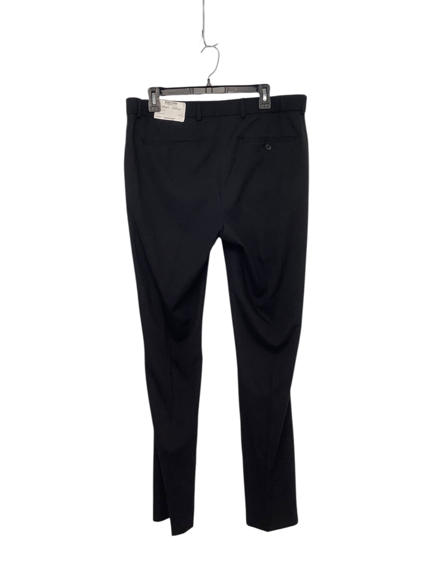 Kenneth Cole Reaction Mens Modern fit Suit Dress Pants 33 / 32 Black S