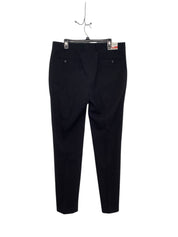 Perry Ellis Mens Modern fit Suit Dress Pants 35 / 33 Black Solid Stretch