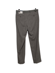 Nautica Mens Modern fit Suit Dress Pants 34 / 34 Grey Solid Stretch