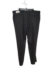 Nautica Mens Modern fit Suit Dress Pants 45 X 32 Charcoal Grey Solid Stretch