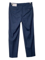 Nautica Mens Modern fit Suit Dress Pants 43 / 32 Blue Plaid Stretch