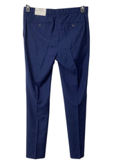 Kenneth Cole Reaction Mens Slim fit Suit Dress Pants 35 / 32 Blue Solid Stretch