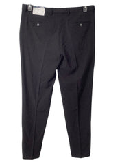 Nautica Mens Modern fit Suit Dress Pants 38 / 32 Black Solid Stretch