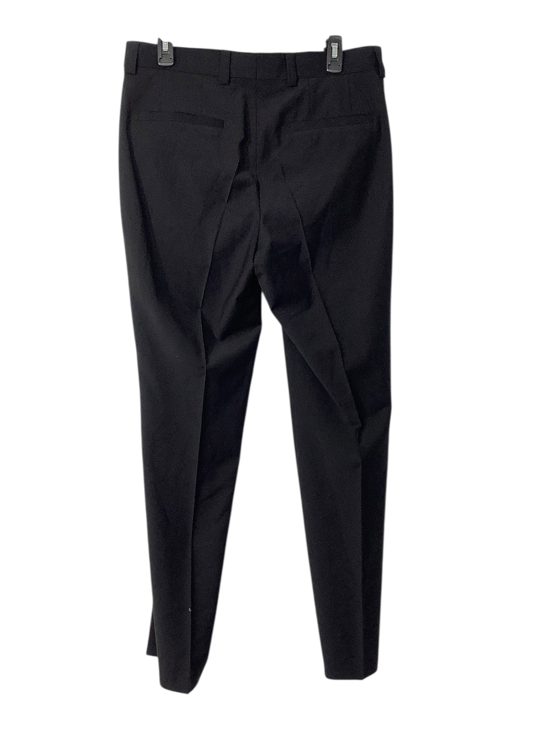 Hugo Boss Mens Slim fit Dress Pants 32 / 32 Black Solid Stretch Karl-Tom244X