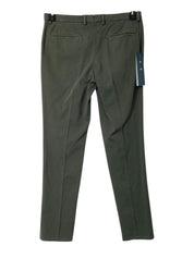Boglioli Milano Mens Modern fit Chinos Pants Size 34 Olive Green Solid