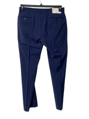 Calvin Klein Mens Slim fit Suit Pants Pants 33 / 30 Blue Solid MGWE25ZZ0182