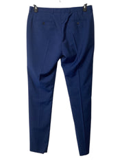 Paul Smith Mens Slim fit Suit Dress Pants 36 Waist Bright Blue Solid Stretch