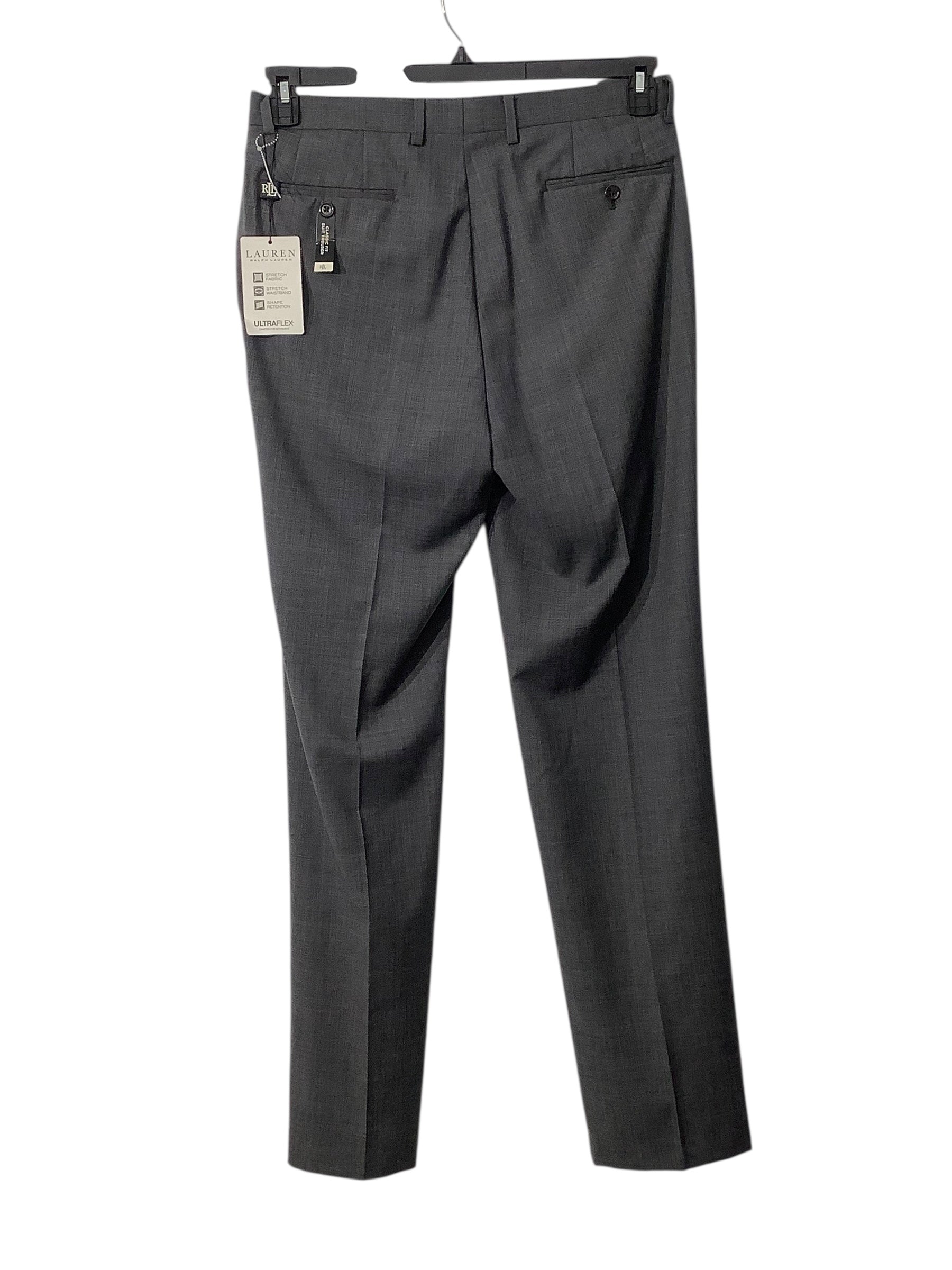 Lauren Ralph Lauren Mens Regular fit Dress Pants 34 / 34 Grey Solid St Bristol Apparel Co Lauren Ralph Lauren Mens Regular fit Dress Pants 34 / 34 Grey Solid St Bristol Apparel Co
