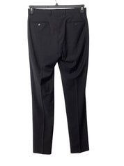 Calvin Klein Mens X Slim fit Dress Pants 33 / 32 Black Solid Stretch