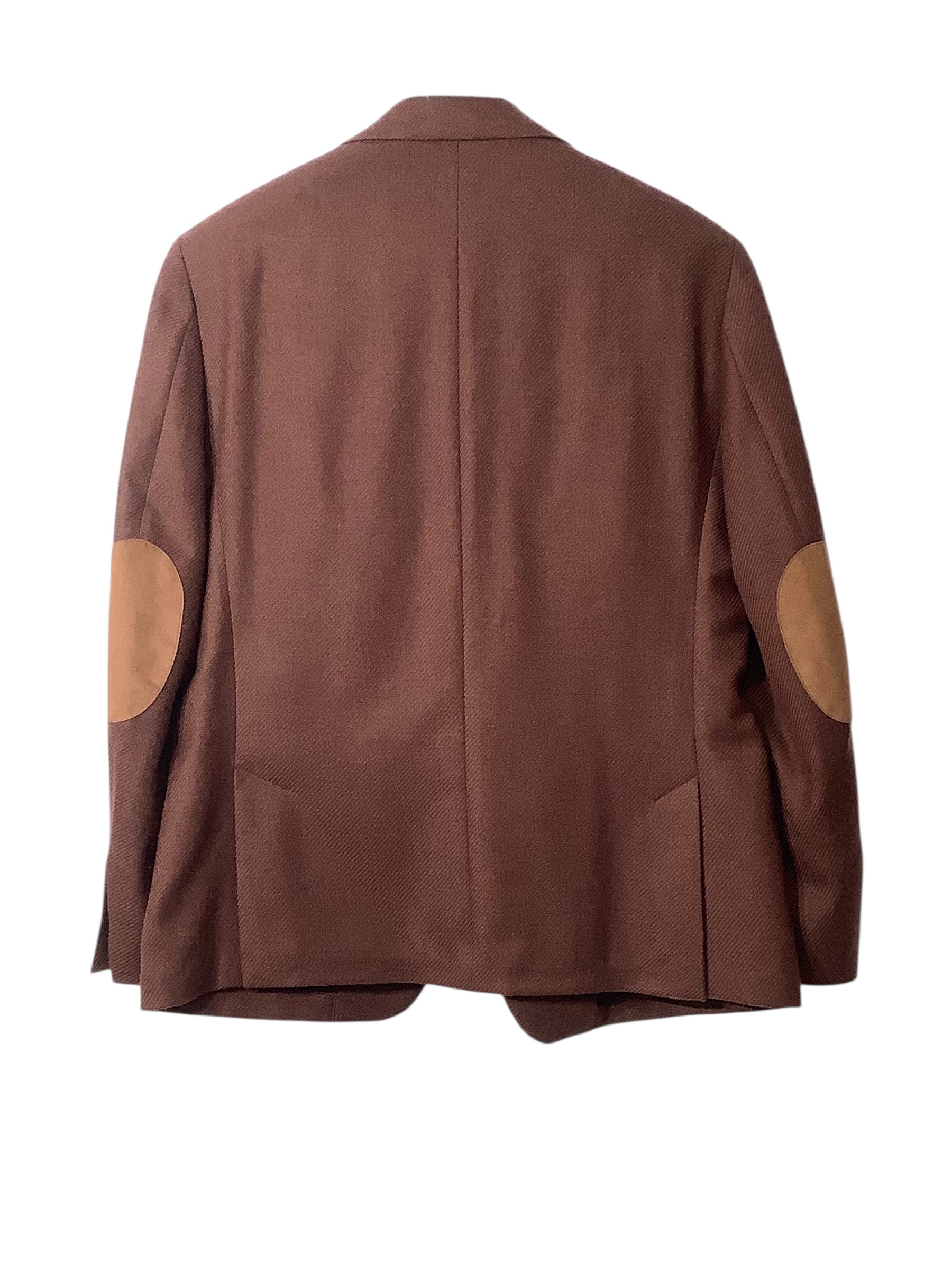 Tallia Mens Slim fit Sport Coat Blazer 44 R Rust Red Solid