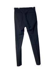 Paul Smith Mens Slim fit Wool Tuxedo Suit Pants Size 30 Black Solid