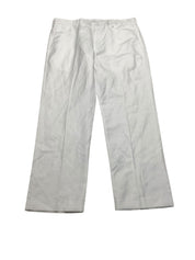 Cubavera Mens  fit Casual Pants 36 / 30 White Solid