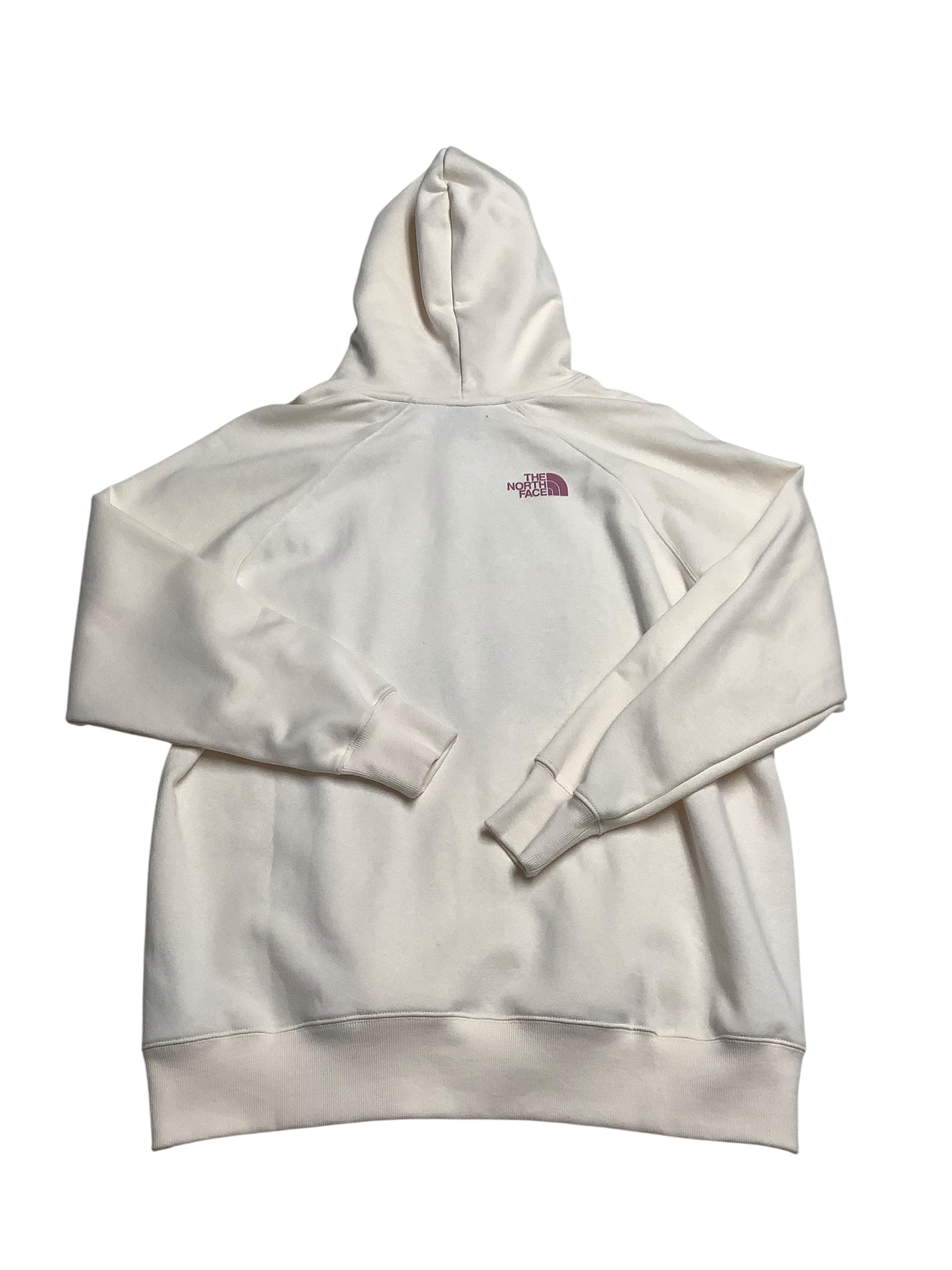 The North Face Womens Regular fit Hoodie Sweatshirt 2X Beige Solid