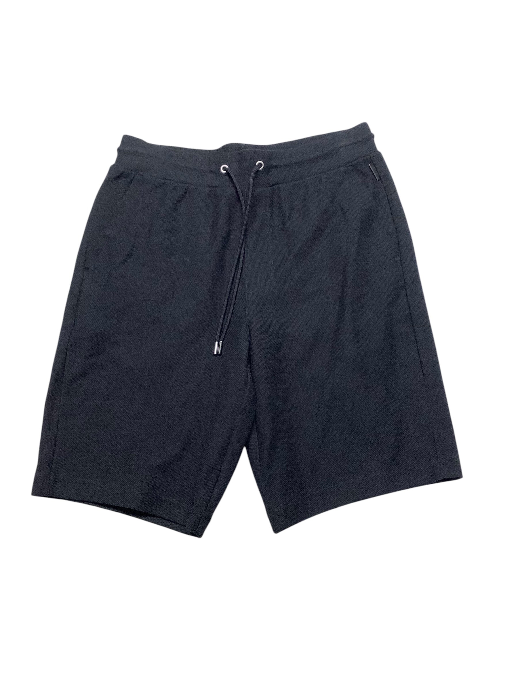 Michael Kors Mens  fit Sweat Shorts Shorts XS Black Solid