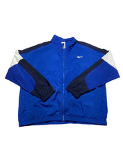 Reebok Mens Windbreaker Jacket XL Blue Solid