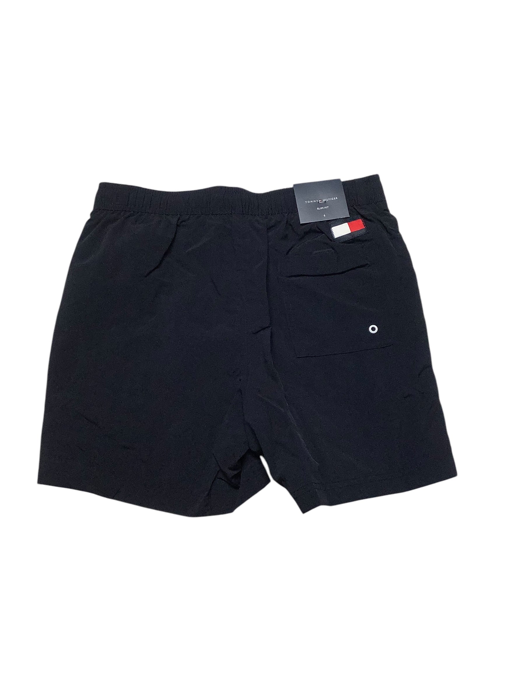 Tommy Hilfiger Mens  fit Swim Trunks Swimwear Small Blue Solid