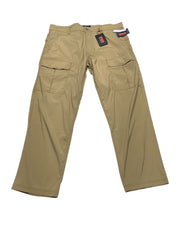 Bass Outdoor Men Regular fit Cargo Pants 40 / 30 Beige Solid Stretch