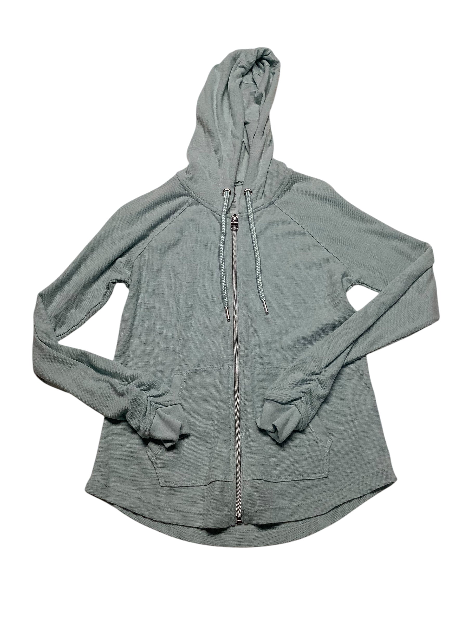 Calvin Klein Womens  fit Hoodie Sweatshirt XS Blue Solid