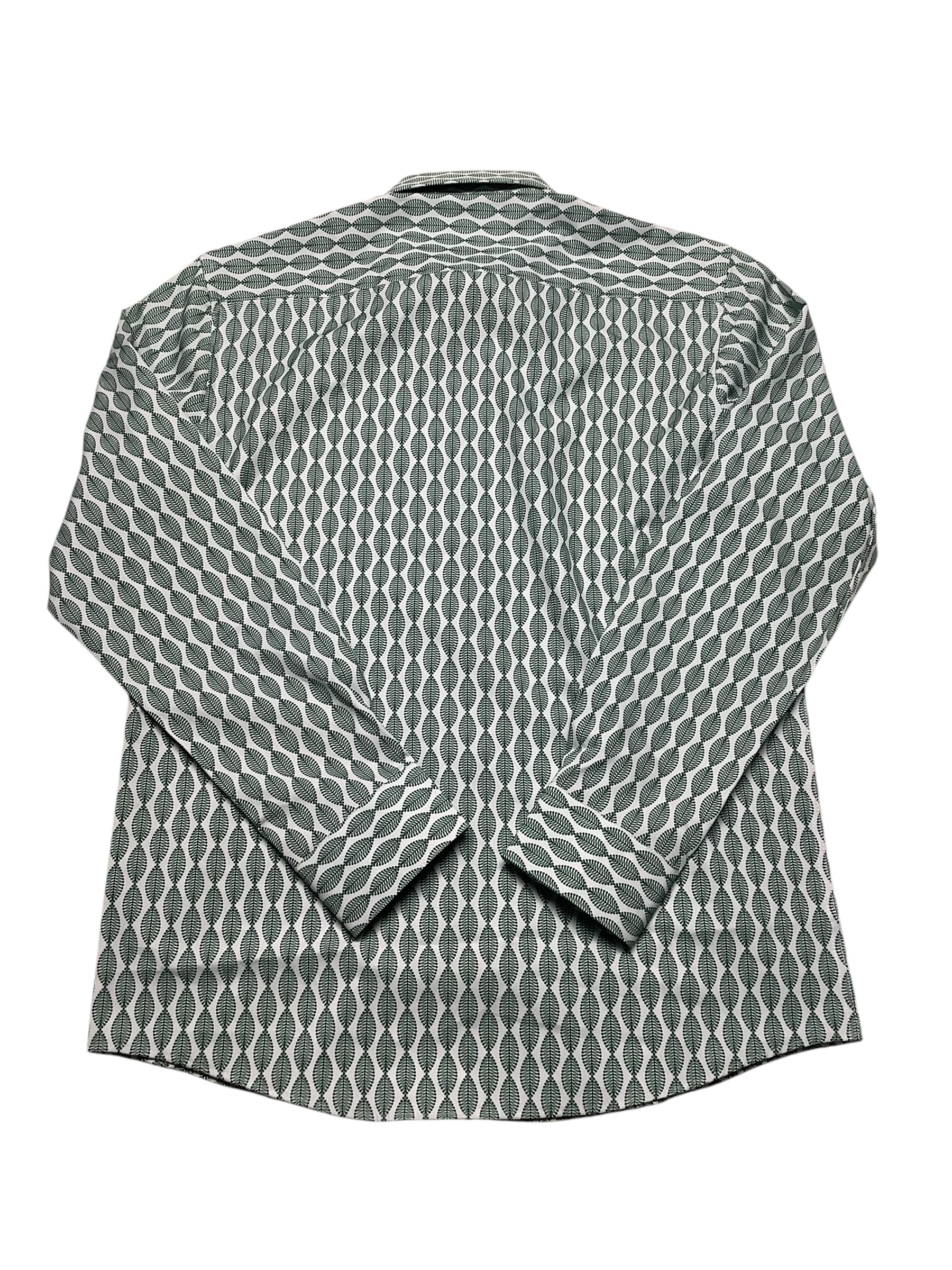 Tayion Collection Mens Regular fit Dress Shirt Medium 15-15.5 32-33 Green