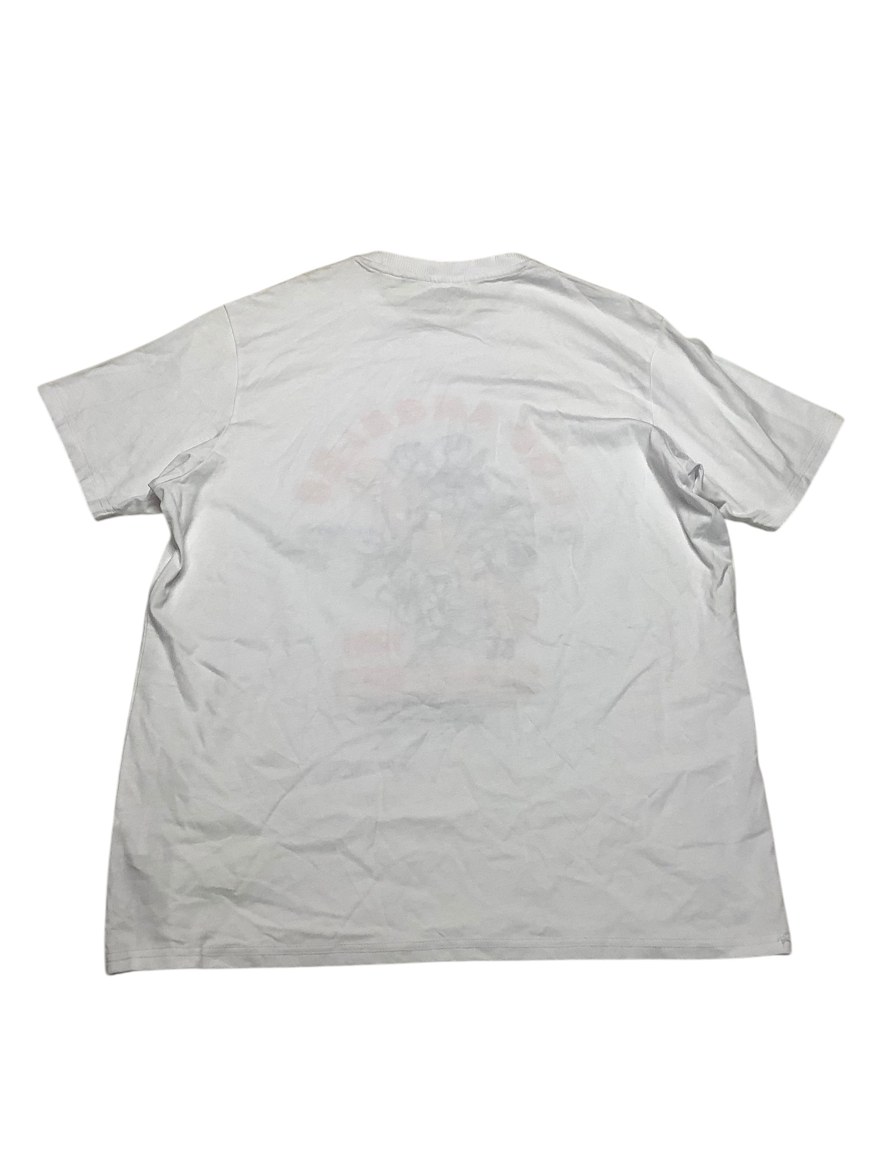 Guess Mens Regular fit Short Sleeve T-Shirt Shirt XXL White Solid