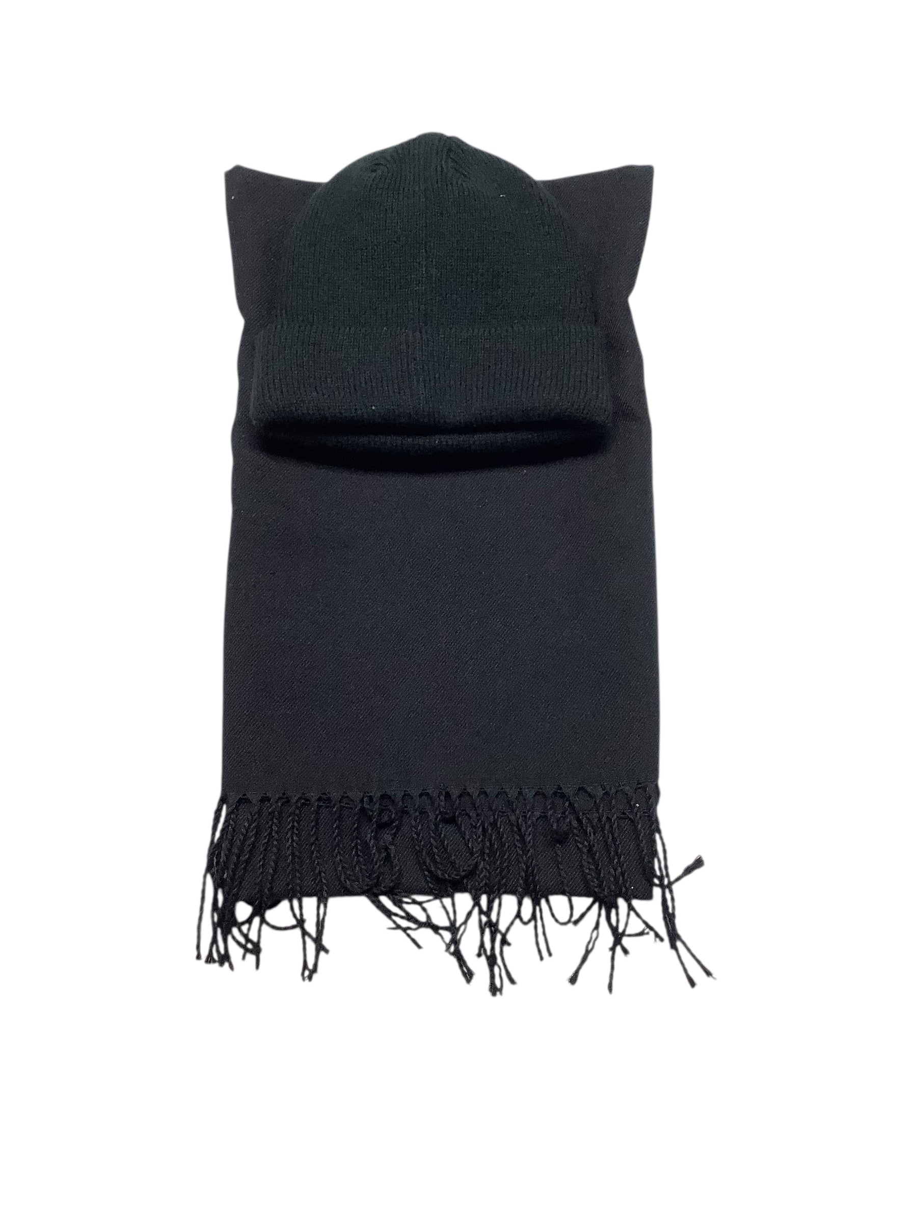 Club Room Mens  fit Scarf One Size Black