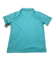 PGA TOUR Mens Athletic fit Short Sleeve Polo Shirt Medium Blue