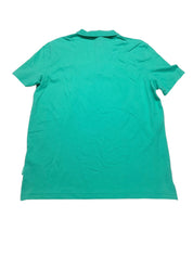 Ax Armani Exchange Mens Regular fit Short Sleeve Polo Shirt Small Green Solid