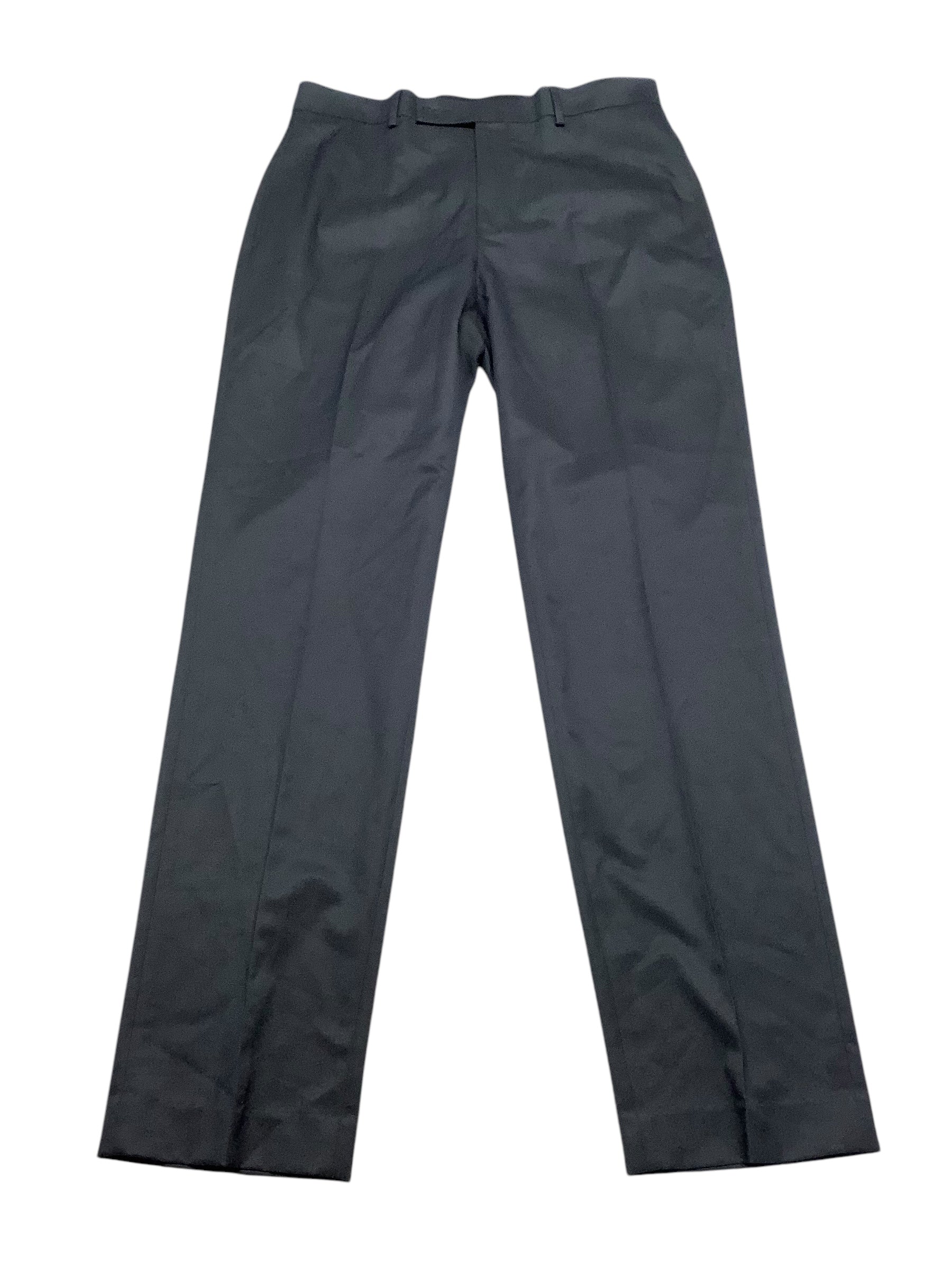 Calvin Klein Mens Slim fit Dress Pants Pants 32 / 32 Blue Solid