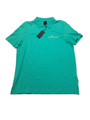 Ax Armani Exchange Mens Regular fit Short Sleeve Polo Shirt Small Green Solid
