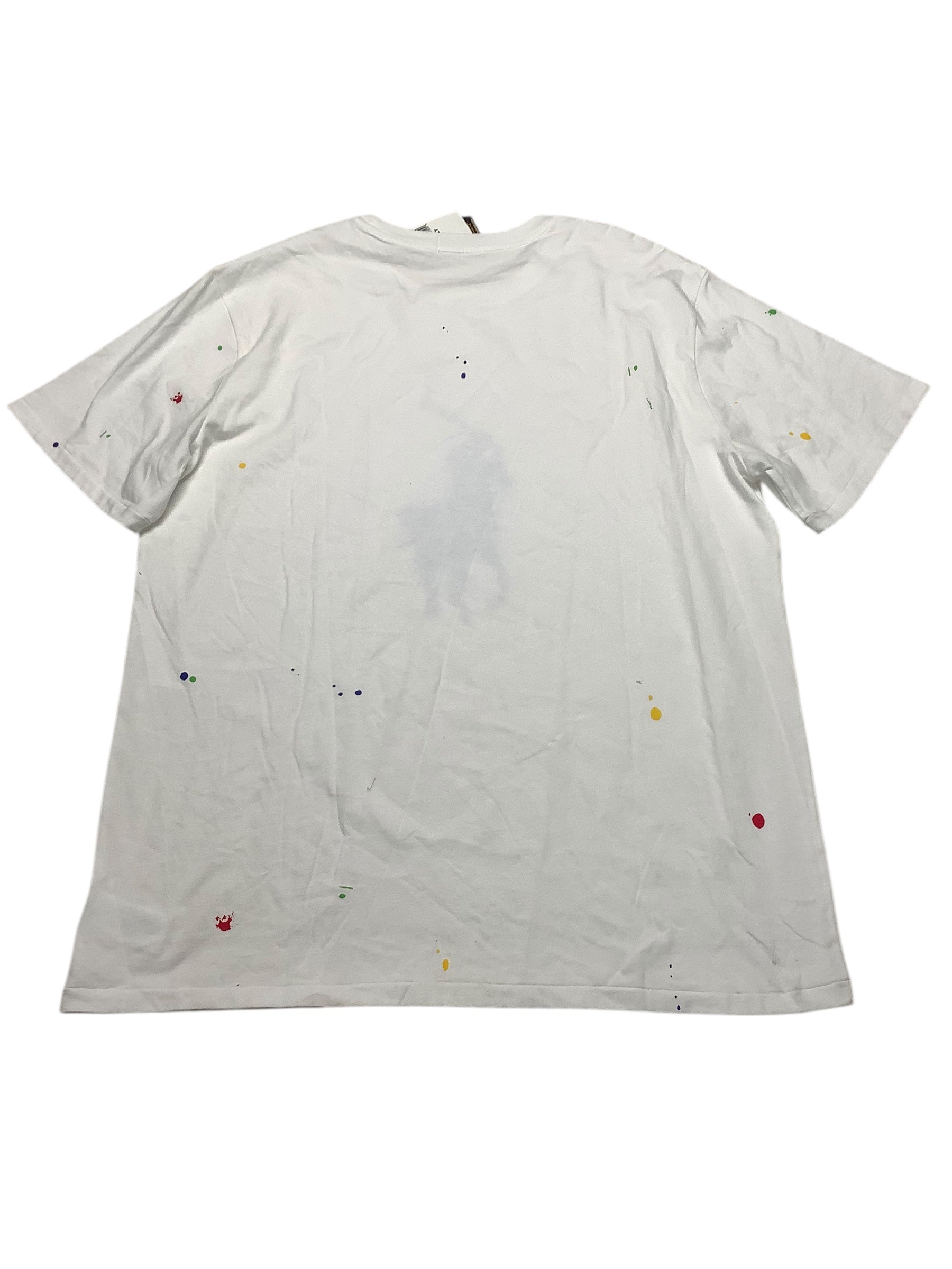 Polo Ralph Lauren Mens Regular fit Short Sleeve T-Shirt Shirt XLT White Solid