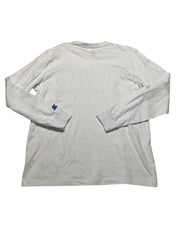 Starter Mens  fit Long Sleeve T-Shirt Shirt Large White Solid