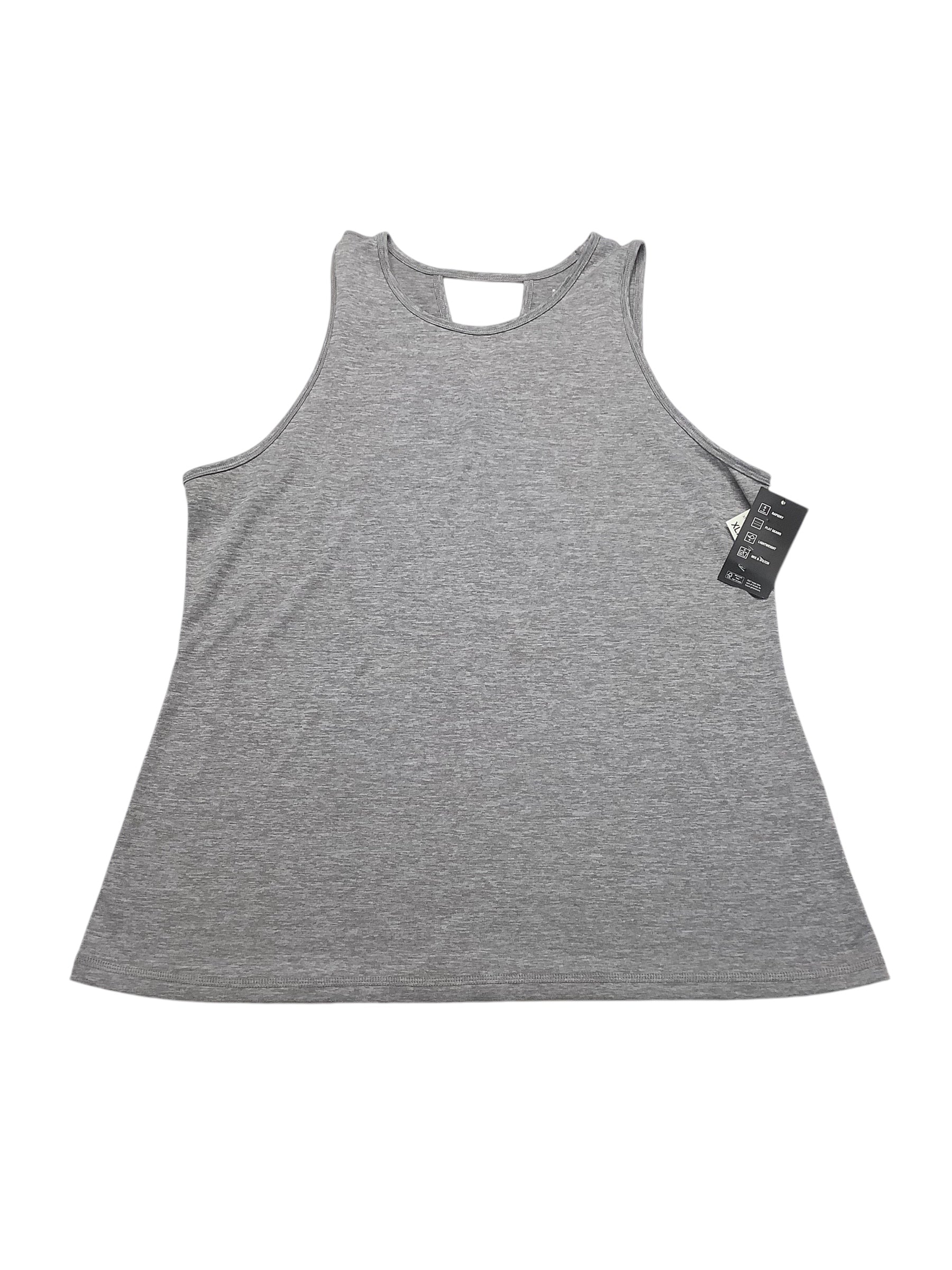ID Ideology Women Regular fit Sleeveless Tank Top Shirt XL Grey