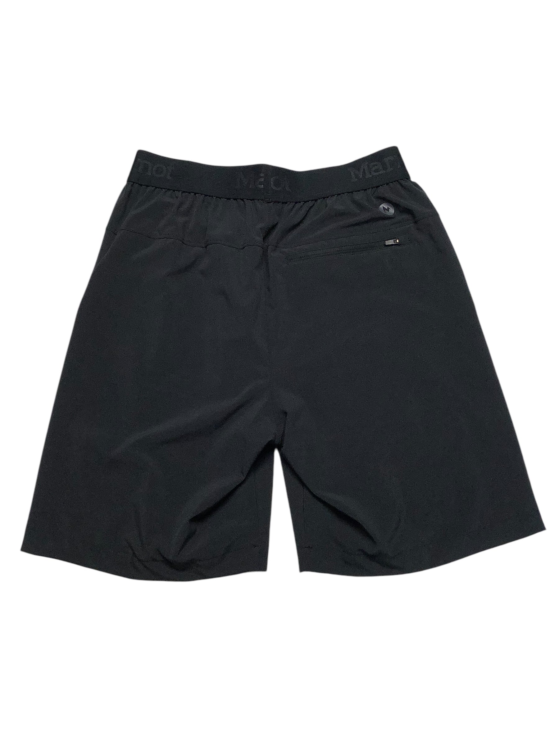 Marmot Mens  fit Athletic Shorts Small Black Solid