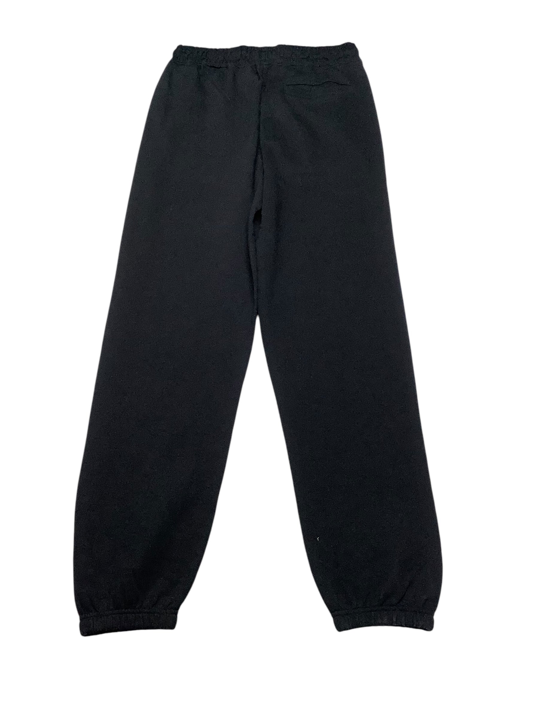 AGTAWH Mens Regular fit Track Pants Large Black Solid