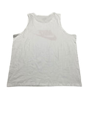 Nike Mens Regular fit Sleeveless Tank Top Shirt XXL White Solid