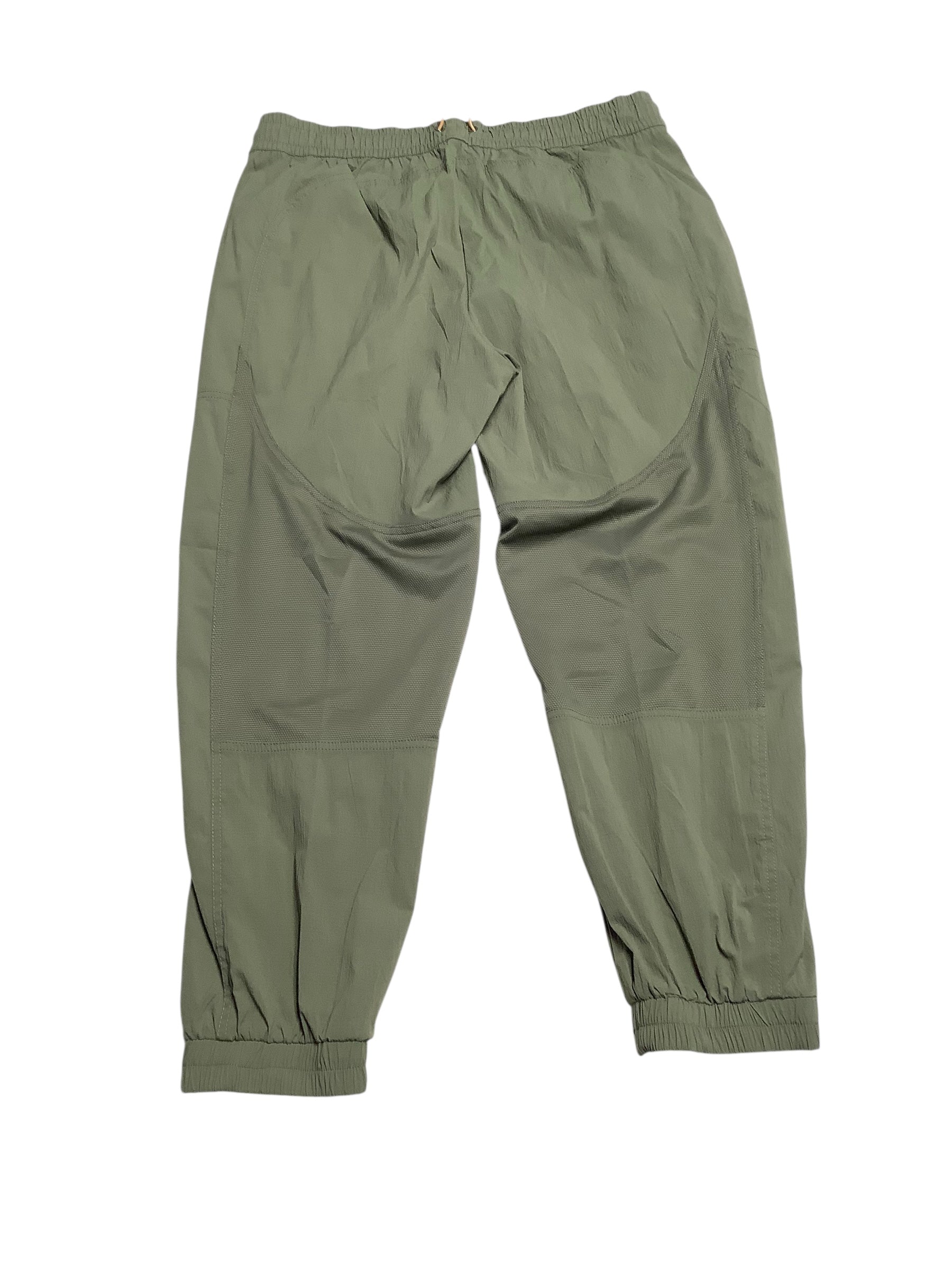Bass Outdoor Mens  fit Athletic Pants Large Green Solid Stretch