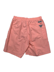 Columbia Mens Regular fit Swim Trunks Swimwear Small Pink Solid Quick Dry