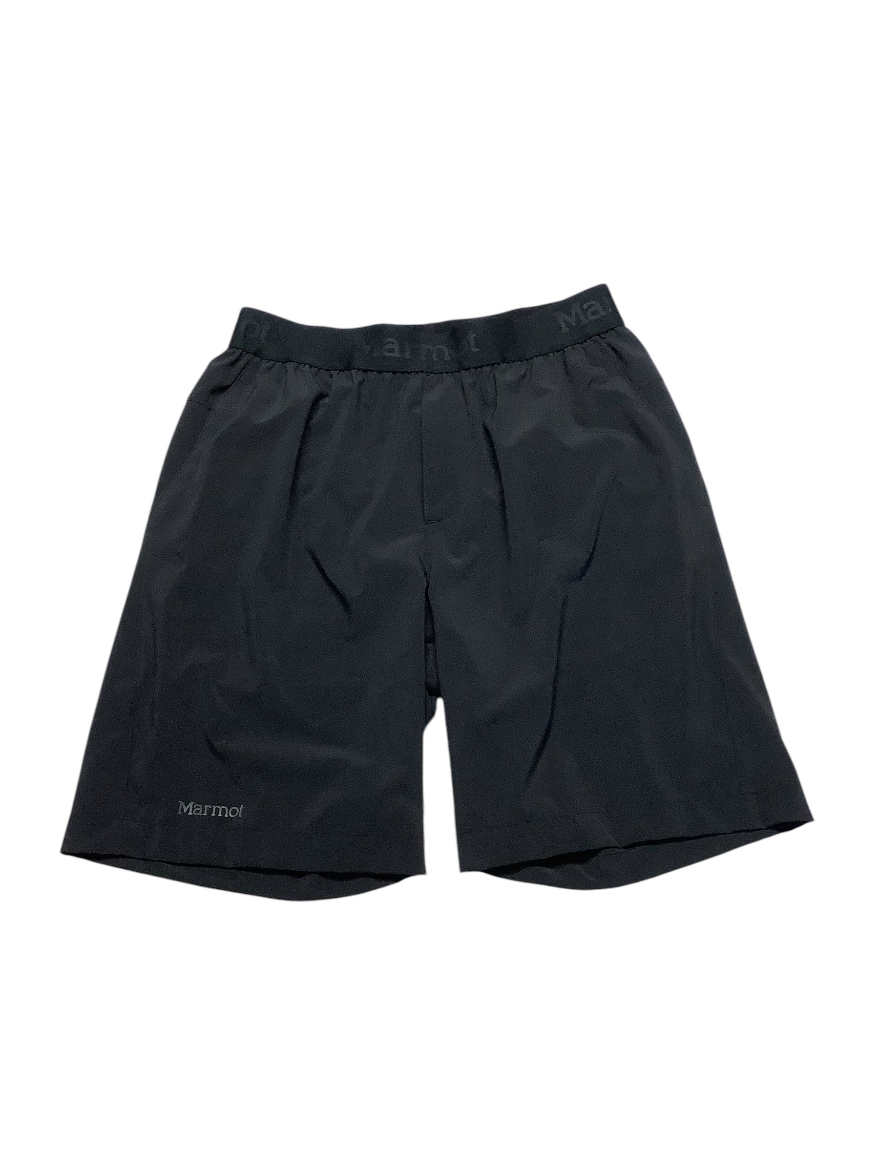 Marmot Mens  fit Athletic Shorts Small Black Solid