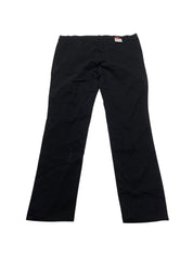 Galaxy By Harvic Mens Regular fit Golf Pants 34 / 32 Black Solid Stretch
