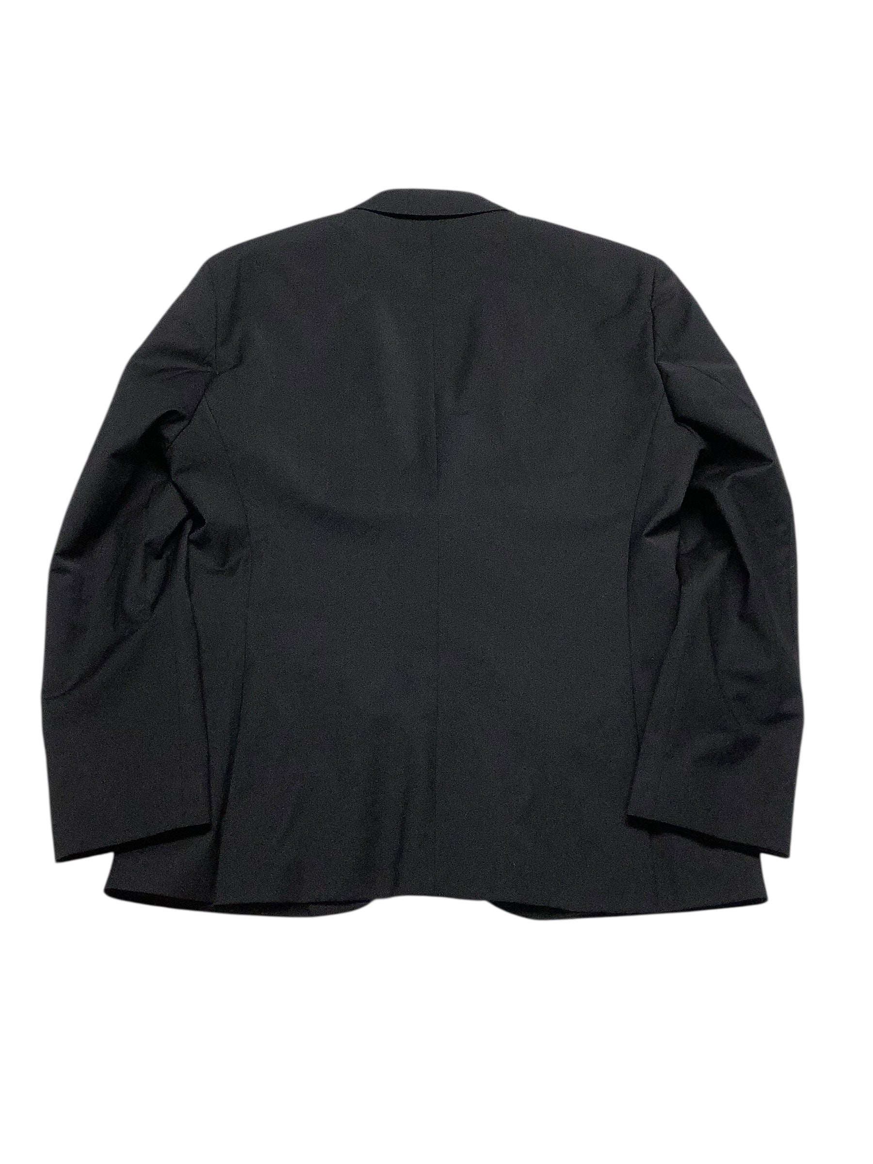 Hugo Boss Mens Modern fit Suit Jacket Blazer 38 S Black Solid Stretch