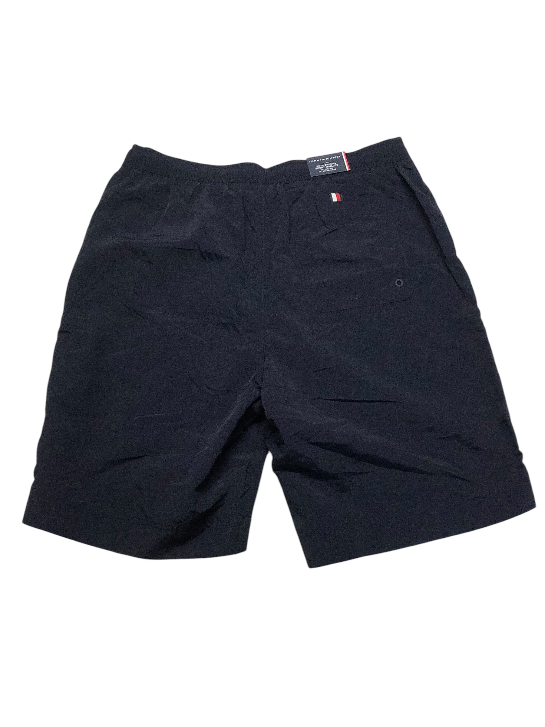 Tommy Hilfiger Mens  fit Swim Trunks Swimwear LT Large Tall Blue Solid