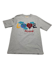 All Good Things Are Welcome Here Men  fit Short Sleeve T-Shirt Shirt XL Grey