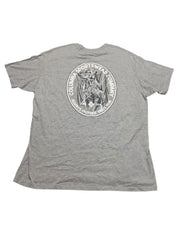 Columbia Mens  fit Short Sleeve T-Shirt Shirt XXL Grey Solid