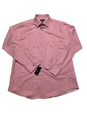 Alfani Mens Slim fit Dress Shirt Medium 15-15.5 34-35 Pink