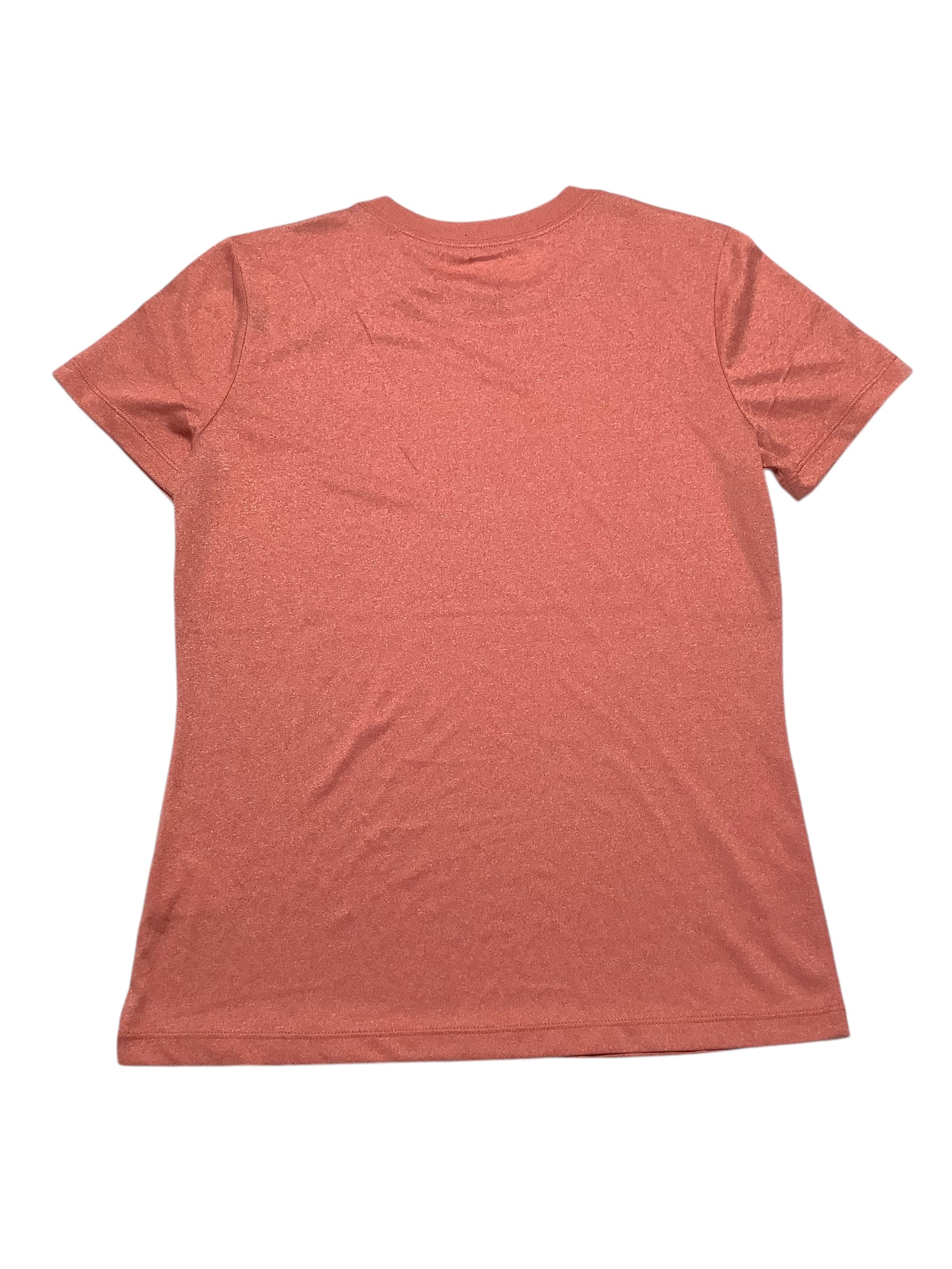 Nike Womens  fit Short Sleeve T-Shirt Shirt Small Orange