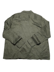 INC International Concepts Mens  fit Long Sleeve Button-Up Shirt XL Green Solid