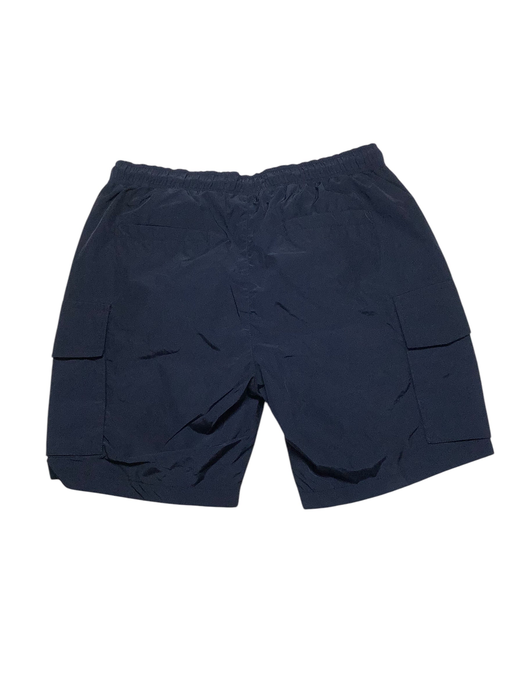 Agtawh Men Regular fit Cargo Shorts Small  Blue Solid