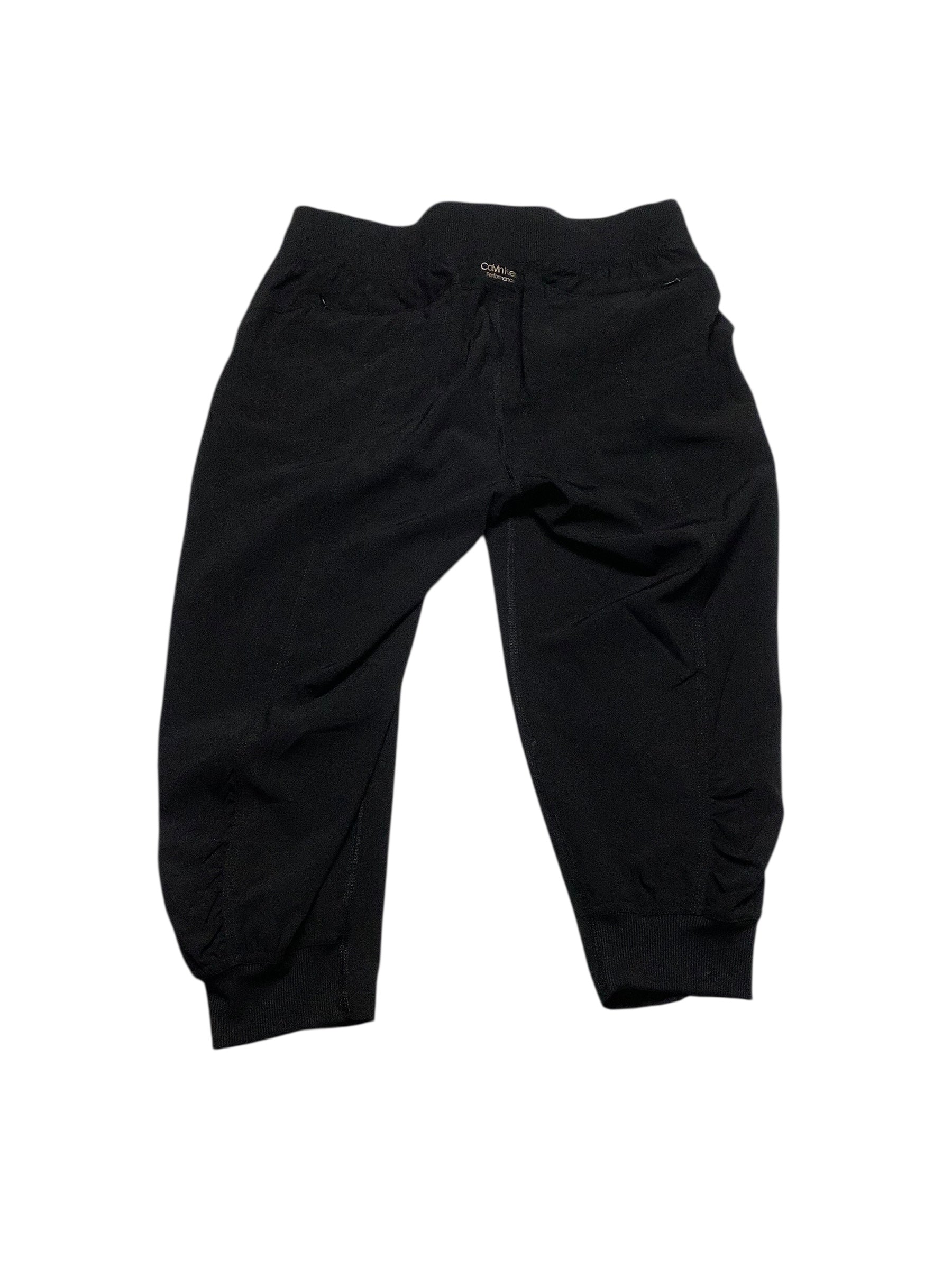 Calvin Klein Womens  fit Pants Small Black Solid