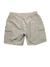 All Good Things Are Welcome Here Men Regular fit Cargo Shorts XXL Beige Solid
