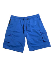 Jump Start Mens Regular fit Athletic Shorts XL Blue Solid Quick Dry